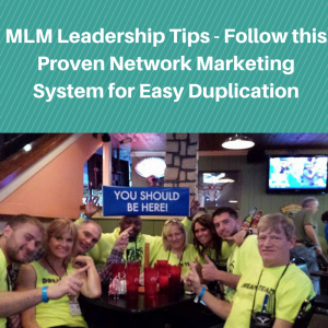 MLM Leadership Tips - Network Marketing System, MLM leadership development, mlm leadership skills