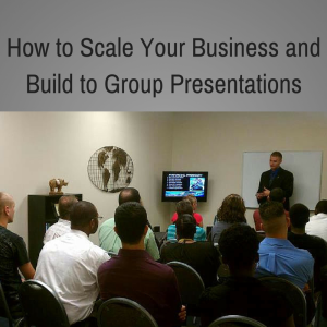How to Scale Your Business and Build to group presentations, group presentations, business presentations, recruit to invite, recruiting to invite vs invite to recruit