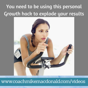 You need to be using this personal growth hack to explode your results, personal growth, personal development, personal growth and development, life hacks, life hack, leadership development
