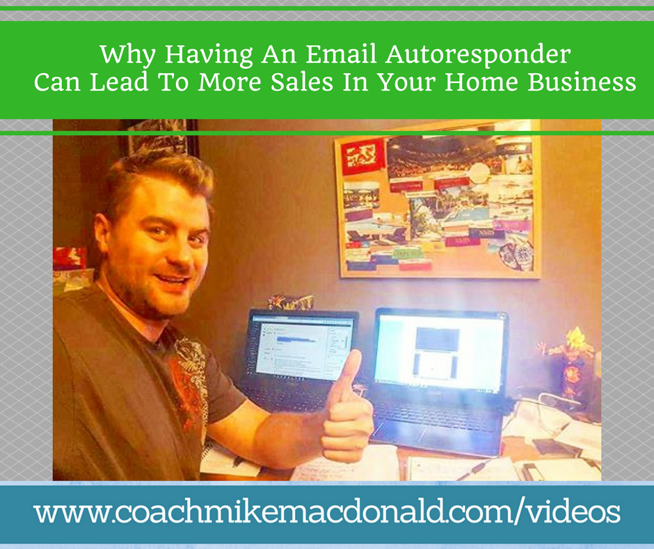 Why Having An Email Autoresponder Can Lead To More Sales In Your Home Business, online marketing, lead generation, email autoresponder, email marketing, follow up, network marketing training,