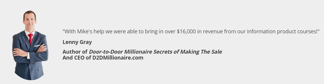 business coaching and digital marketing results with d2dmillionaire