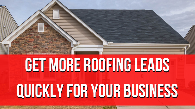 Marketing Strategies For Roofing Companies